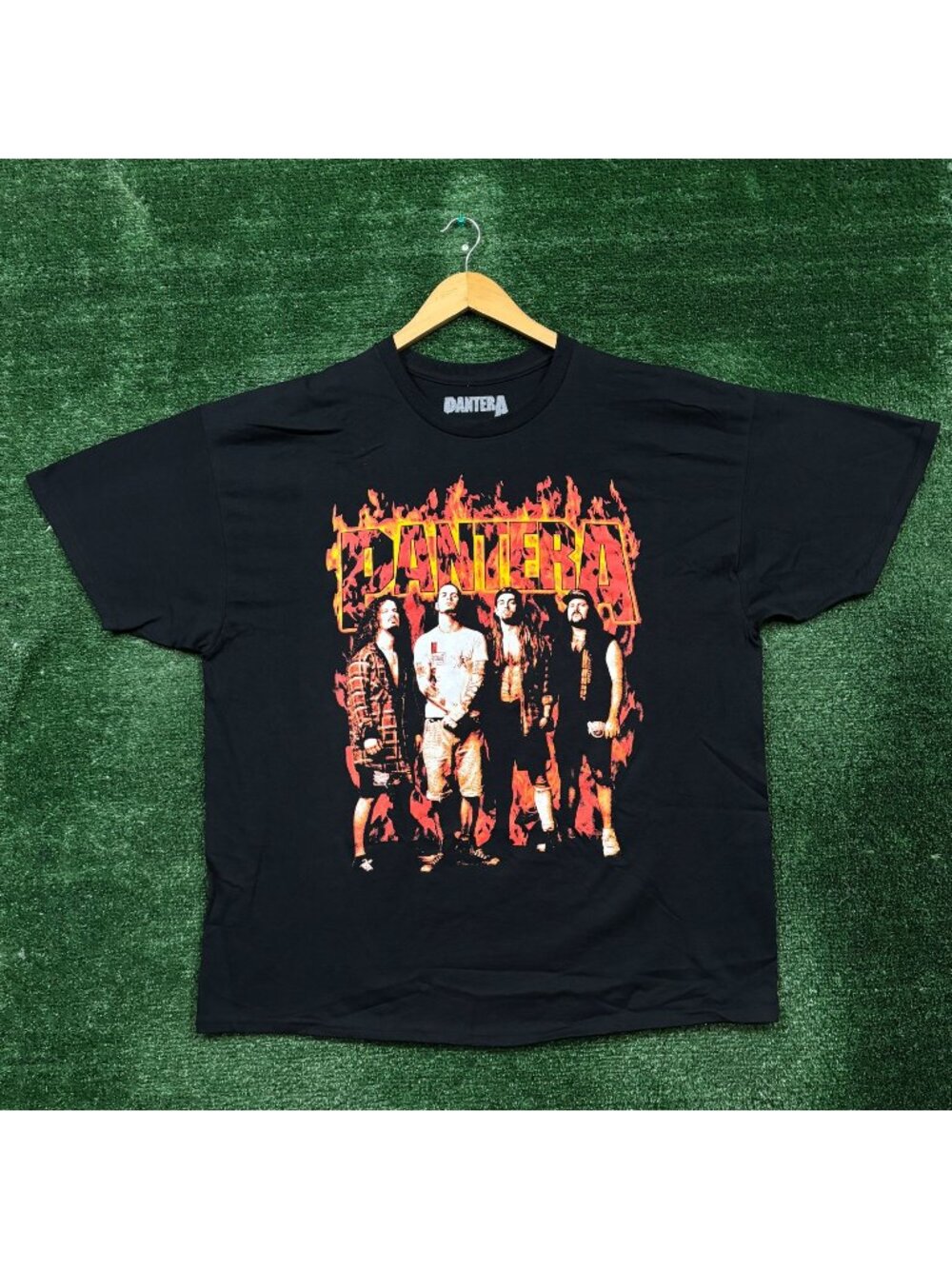 Pantera Band On Fire T-Shirt Size XXL